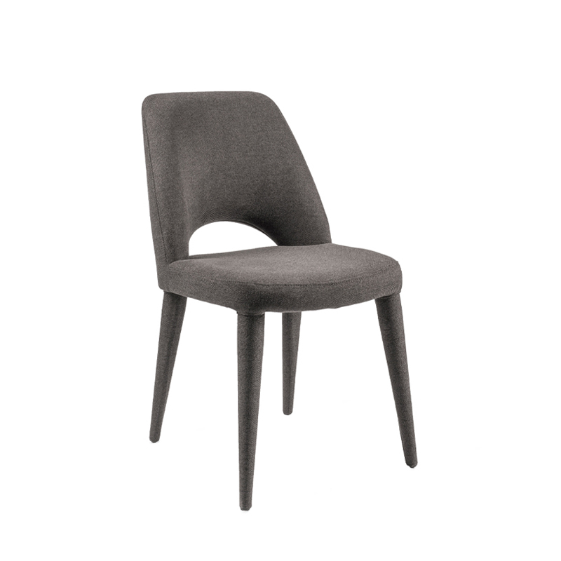 Chaise HOLY Gris foncé POLS POTTEN
