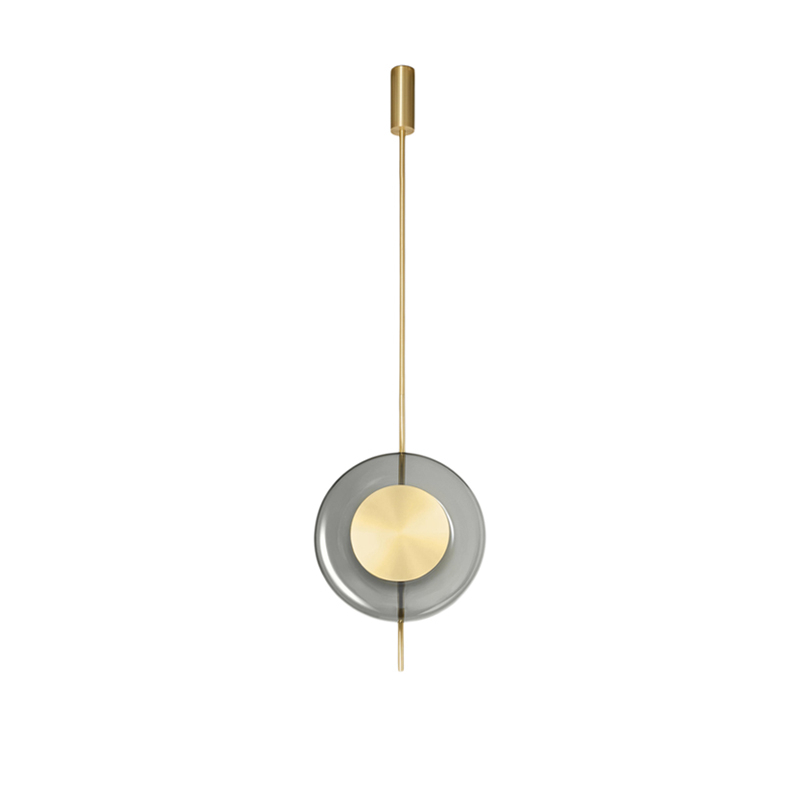 Suspension PENDULUM Laiton satiné CTO LIGHTING