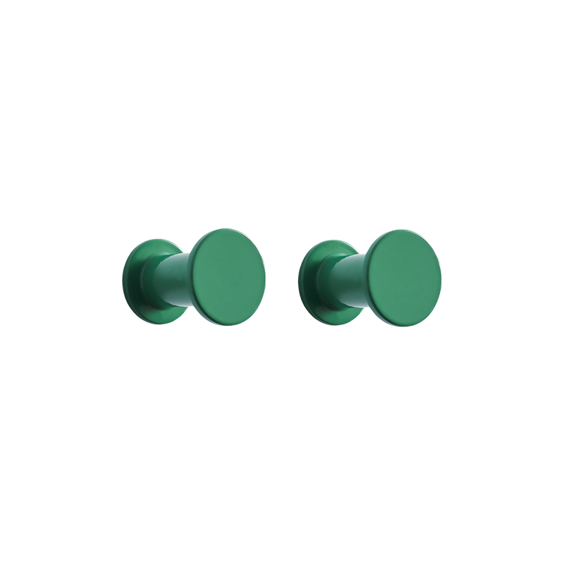 Patère Design Set de 2 patères BOLT Vert HAY