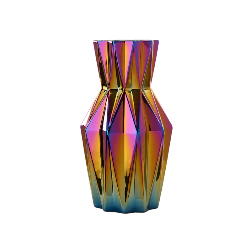 Vase Vase OILY FOLDS S Multicolore  POLS POTTEN
