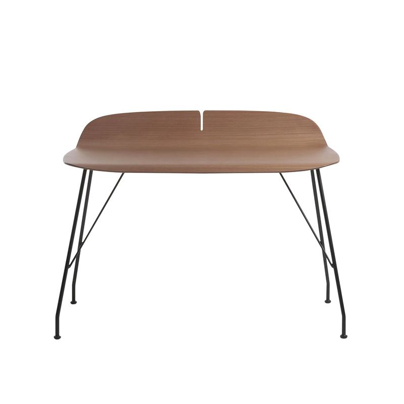 Bureau EARL OF WOOD Bois foncé/ noir KARTELL