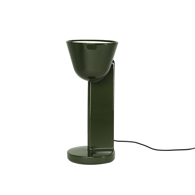 Lampe à poser CÉRAMIQUE UP Vert mousse FLOS