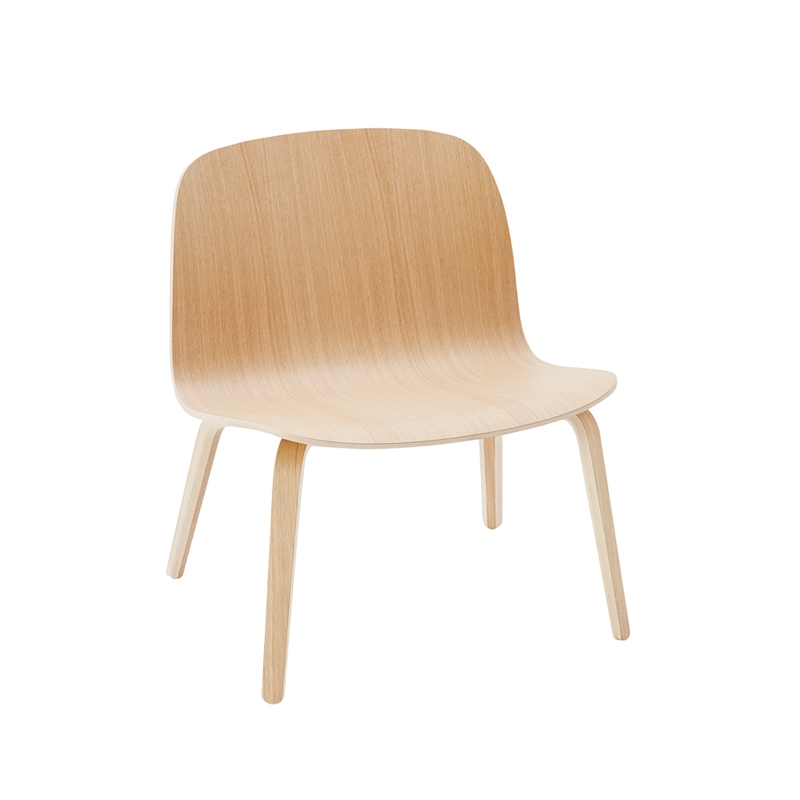 Fauteuil VISU LOUNGE Chêne MUUTO