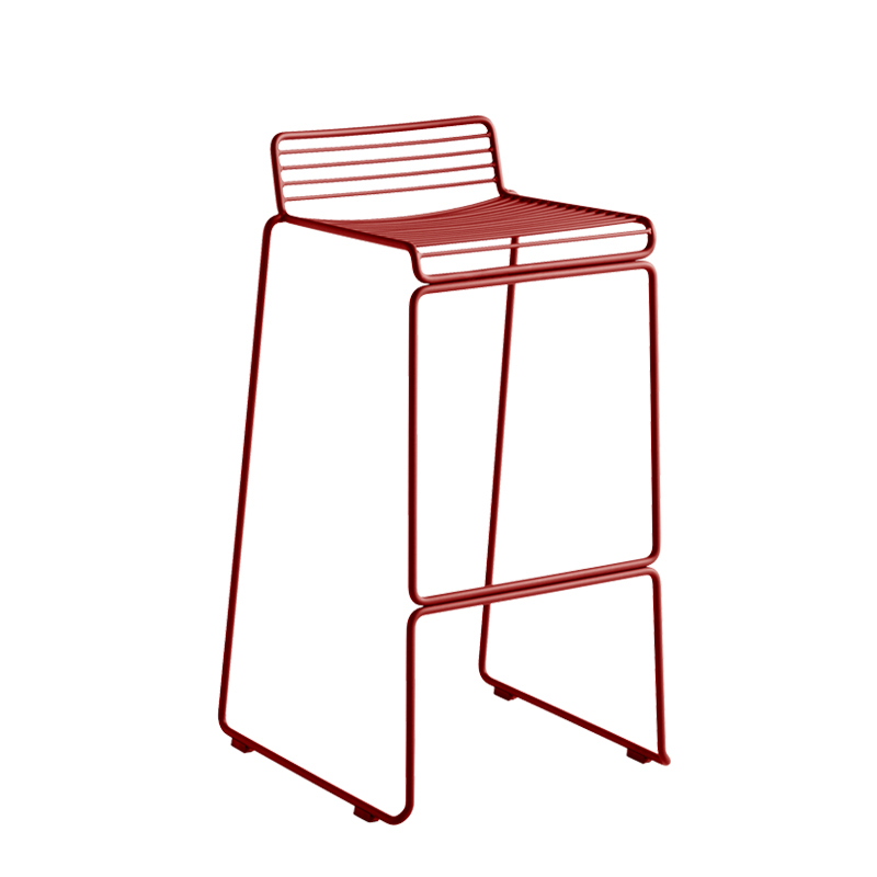 Tabouret haut HEE BARSTOOL H 75 Rouille HAY