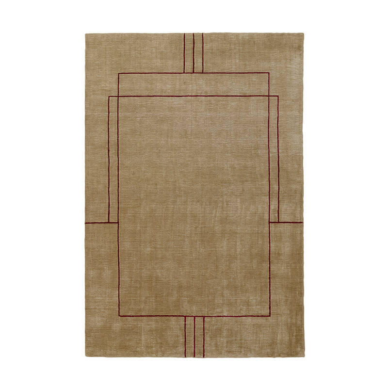 Tapis Tapis CRUISE AP12 Bombay Brun Doré AND TRADITION