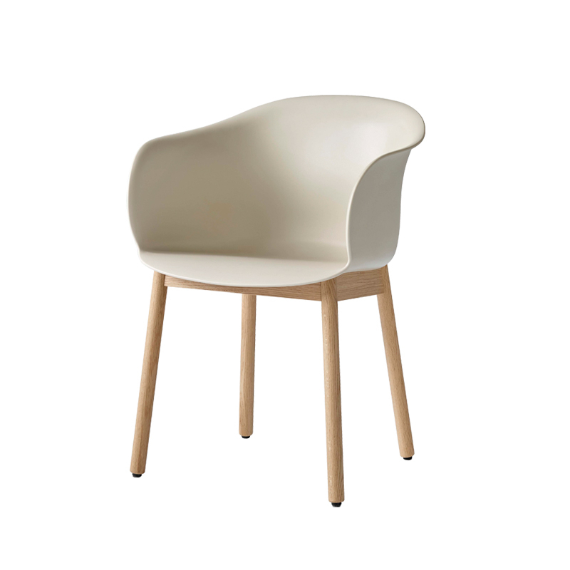 Chaise ELEFY JH30 Beige/ chêne AND TRADITION