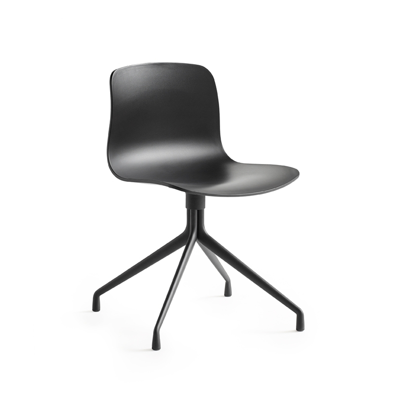 Chaise ABOUT A CHAIR AAC 10 Noir HAY