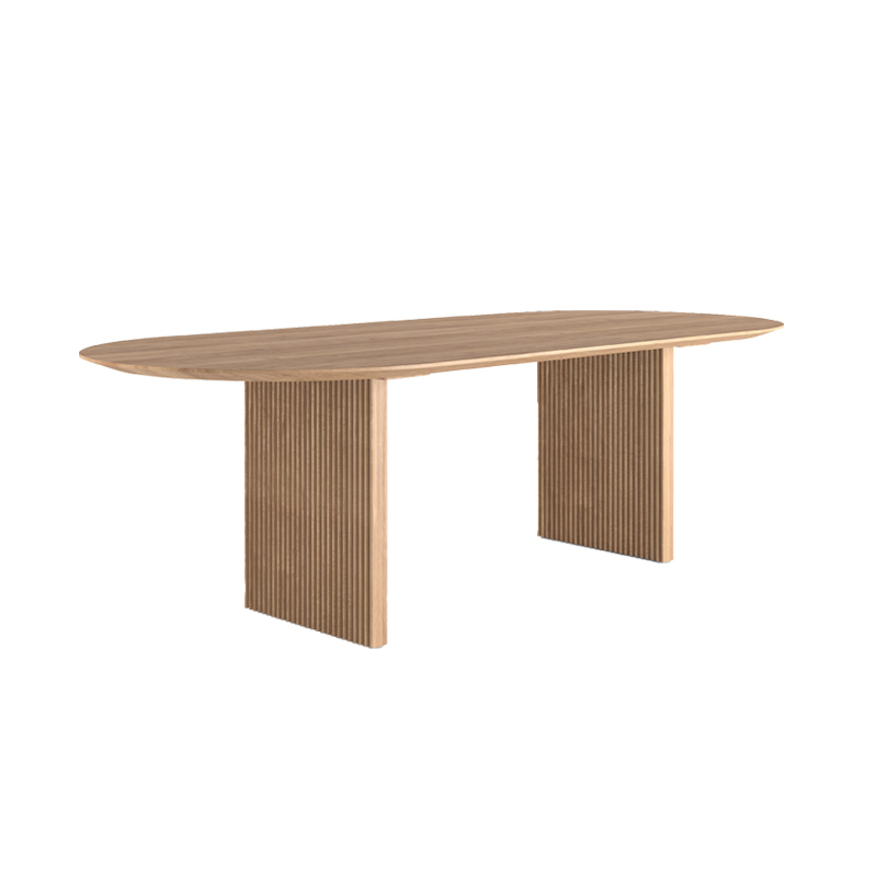 Table TEN OVAL Chêne huilé DK3