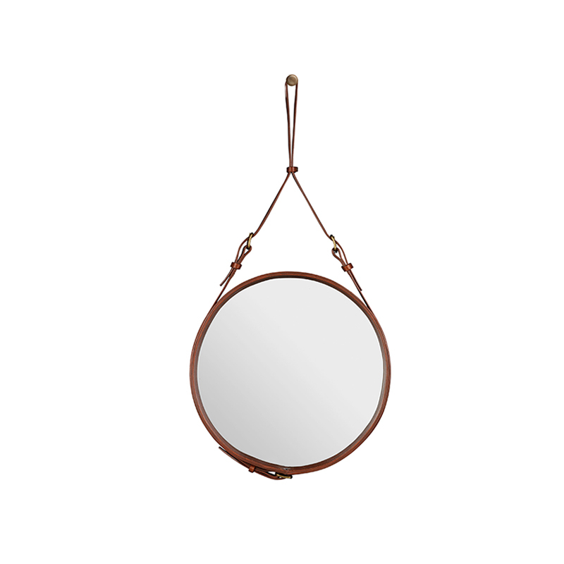 Miroir Miroir ADNET Ø 45 Marron GUBI