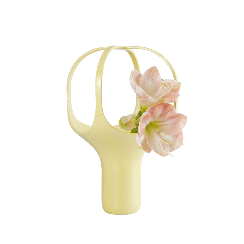 Vase Vase HEIRLOOM 2 Jaune clair MOUSTACHE