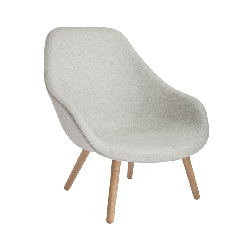 Fauteuil ABOUT A LOUNGE CHAIR AAL 92 Gris 120 HAY