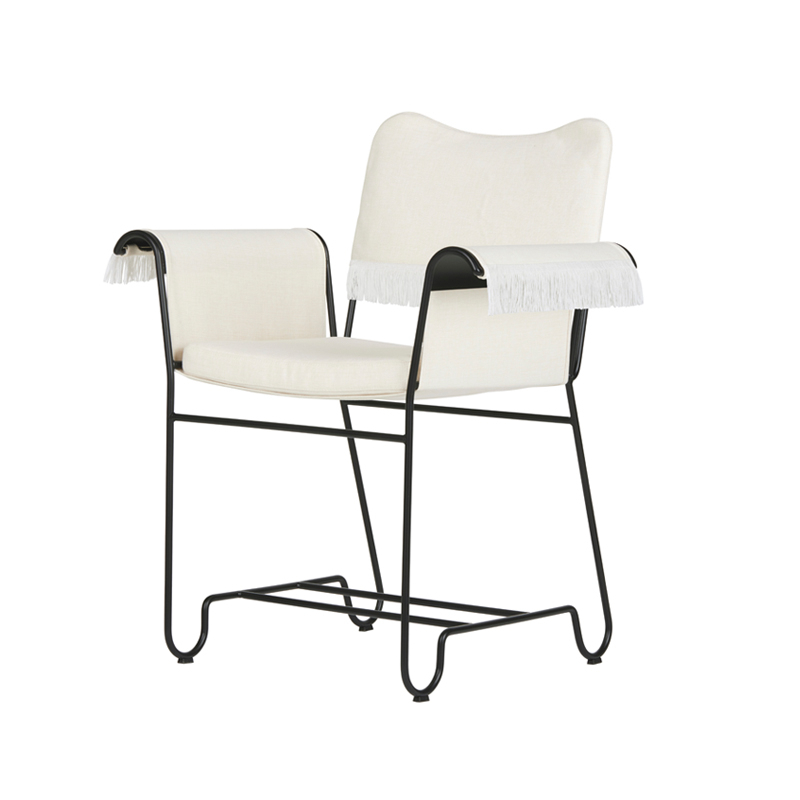 Fauteuil extérieur TROPIQUE avec franges Limonta Udine 06 GUBI