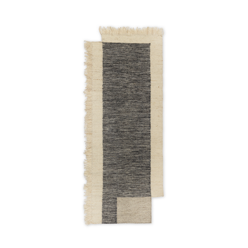Tapis Tapis COUNTER 80x200 Blanc cassé/ charbon FERM LIVING