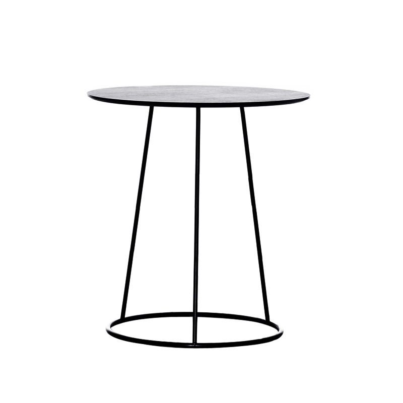 Table d'appoint guéridon BREEZE Ø 46 Noir SWEDESE