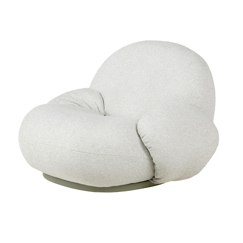 Fauteuil extérieur Fauteuil PACHA OUTDOOR pivotant avec accoudoirs Libera 003 GUBI