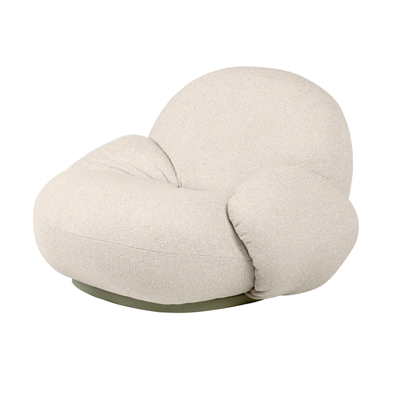 Fauteuil extérieur Fauteuil PACHA OUTDOOR pivotant avec accoudoirs Libera 001 GUBI