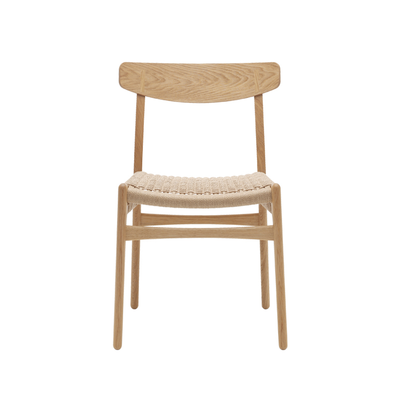 Chaise CH23 Chêne huilé/ corde naturelle CARL HANSEN