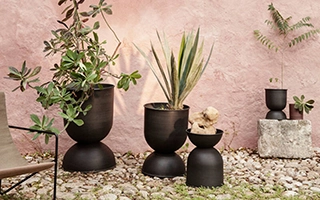 Pot et jardinière